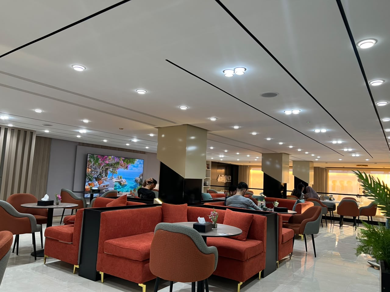 Café Ajyad cozy interior